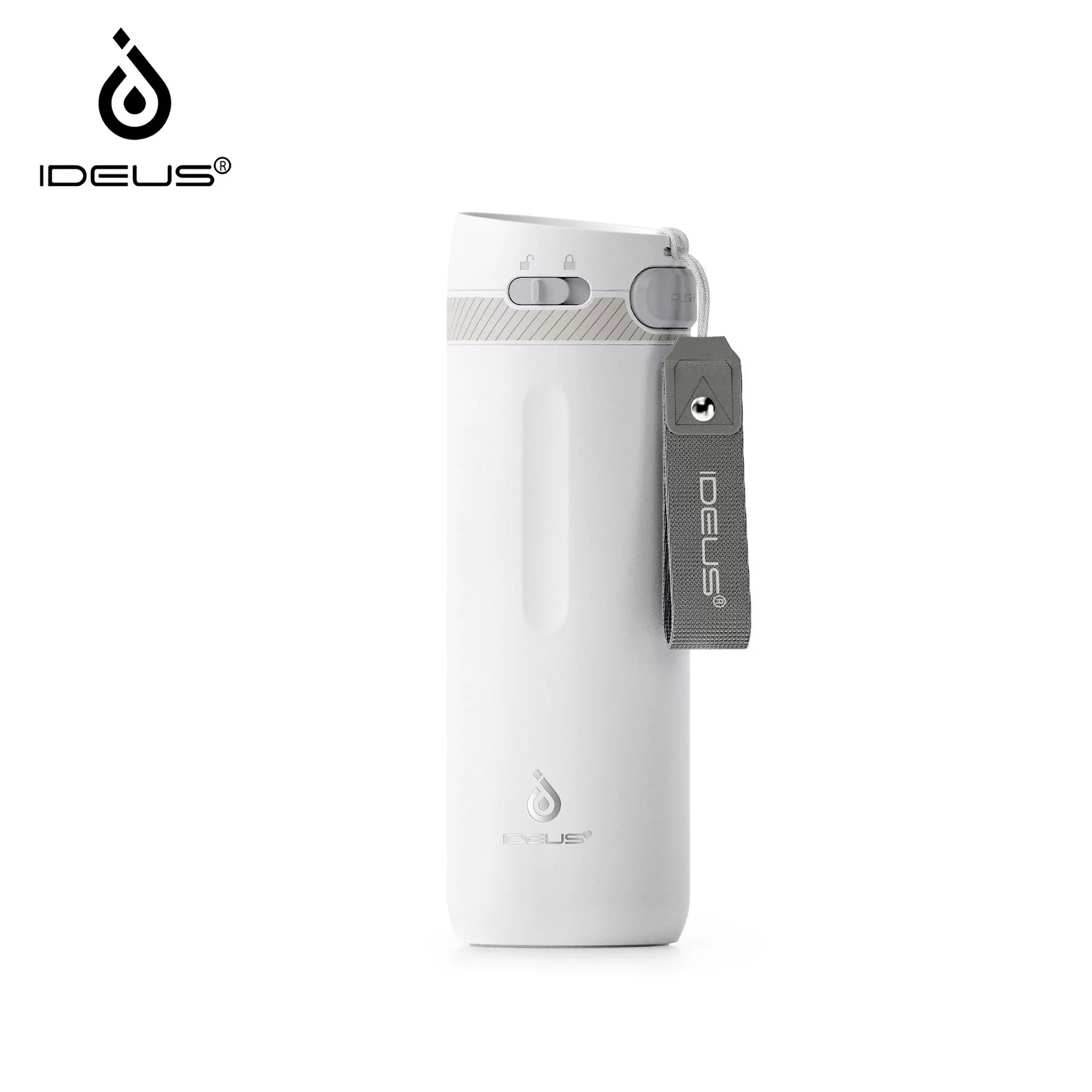 IDEUS 跨境热销304不锈钢保温杯便携真空直饮活力杯喷塑运动水杯