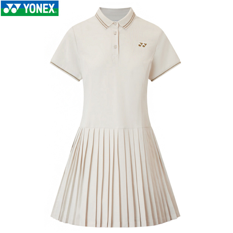 尤尼克斯羽毛球服yy女士连衣裙运动休闲时尚女款连衣裙2154125BCR|undefined