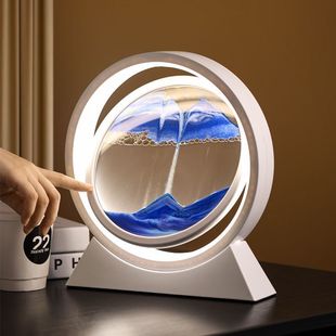 3D Creative Quicksand Painting Hourglass Ornaments Living Room Tv Cabinet Accessible Luxury Home Boys and Girls Birthday Gifts Graduation Ceremony