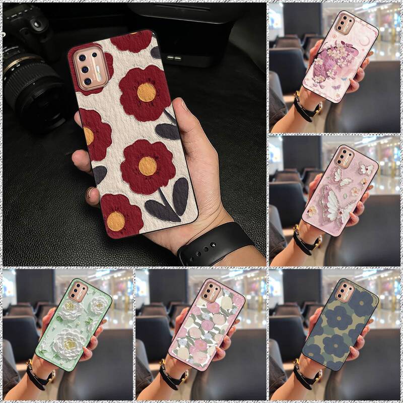 Suitable for Moto Mobile Phone Case, Anime Trendy Stylish, All-Inclusive Edge, Men's and Women'S, Fun, Simple, Pure Color, Creative Flowers Suitable for Moto Mobile Phone Case, Anime Trendy Stylish, All-Inclusive Edge, Men's and Women'S, Fun, Simple, Pure Color, Creative Flowers
