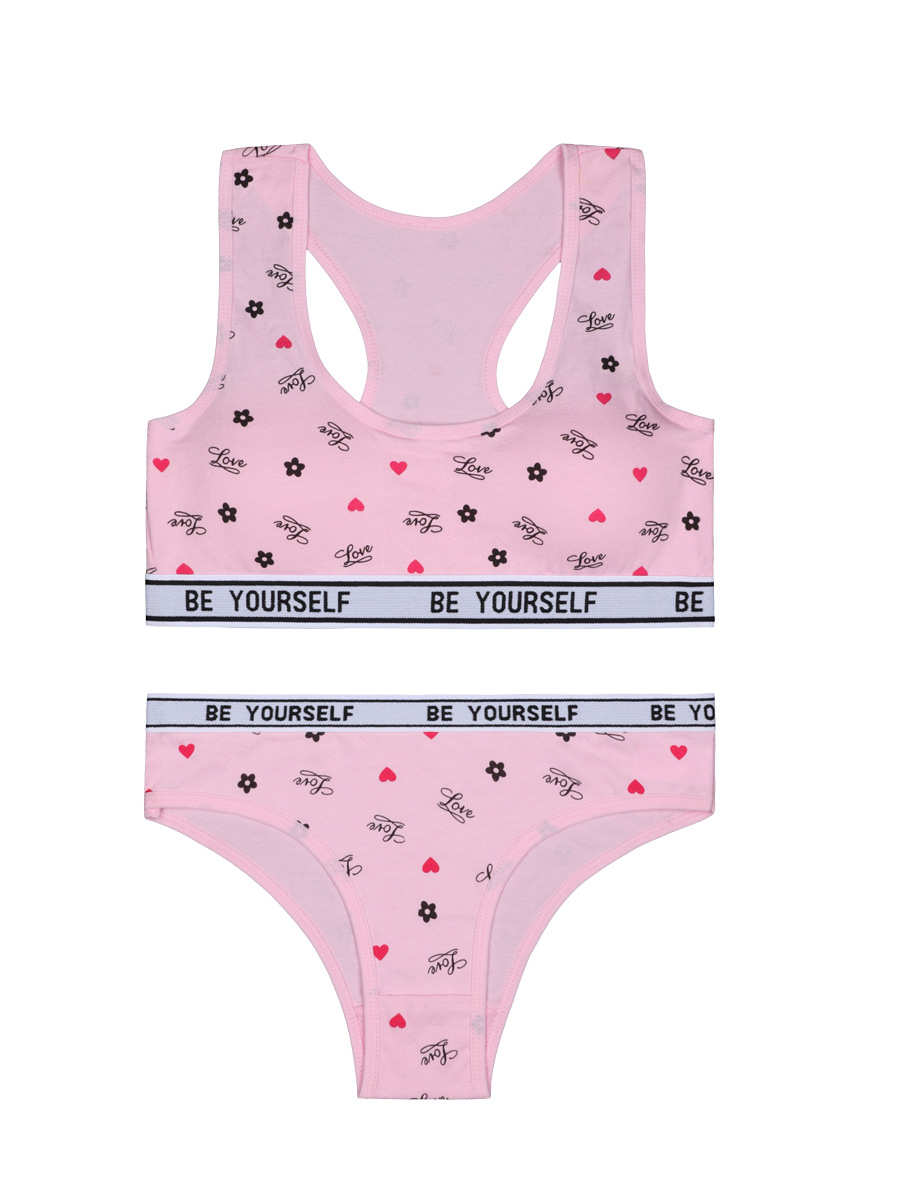 Ropa interior para niñas 10-14 años, período de desarrollo, sujetador, chaleco, deportes, correr, copa fija a prueba de golpes, chaleco a prueba de golpes, niño grande