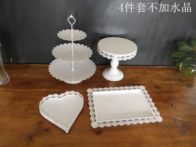Decoración de mesa de postre soporte de exhibición bandeja de pastelería de postre comida fría pausa de té Mesa estante de la torta té de la tarde Merienda stand image 26