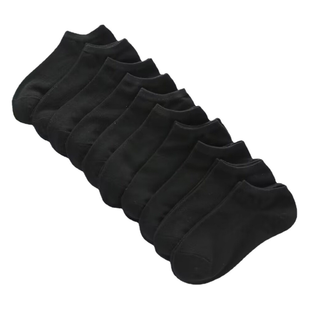 Calcetines de algodón peinado para hombres y mujeres calcetines Four Seasons calcetines de color caramelo de color sólido calcetines de algodón de cintura baja de negocios Casuales