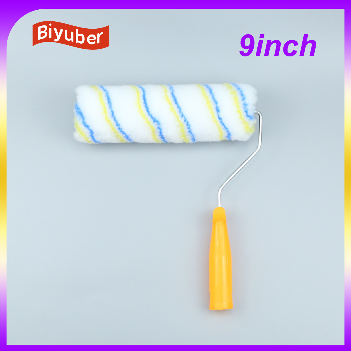 노란색-파란색; 9inch ; 화학 섬유