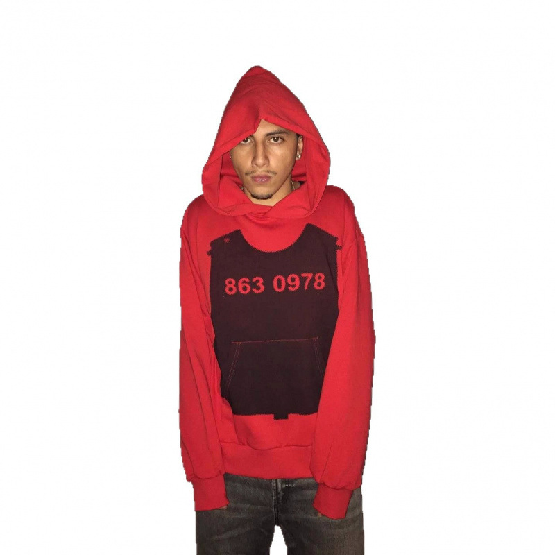 Men's Clothing European And American Street Long Sleeved Pullover Sweatshirt Trendy Sweatshirt Personalized Print Hoodie Retro Jacket_voghion.com