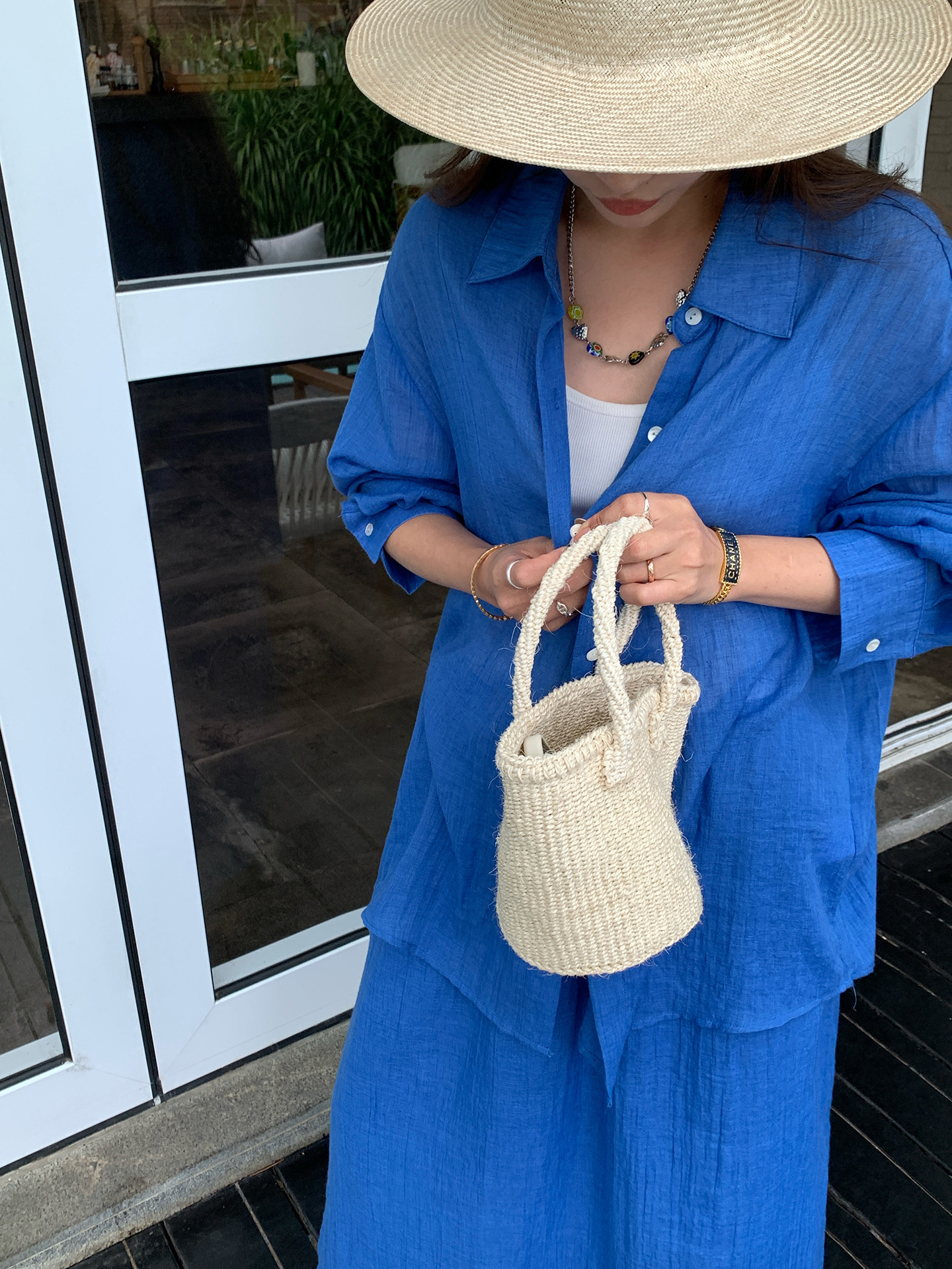 夢DT ETOLIE麻感日焼け止めシャツ上着女性長袖シャツカジュアル風百合軽薄エアコンシャツ