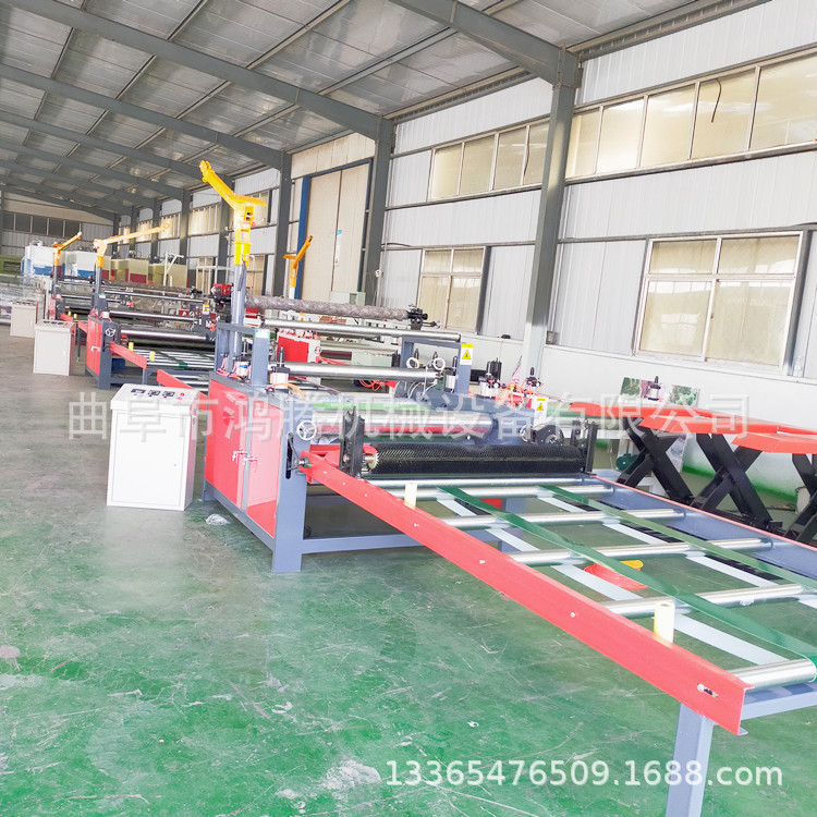 鸿腾专业厂家PUR热熔胶贴面机 陶瓷刮胶贴面机 亚克力片材平贴机