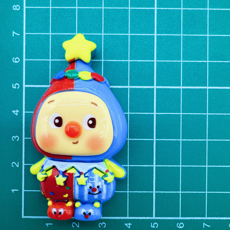 卡通星星人可爱公仔diy奶油胶钥匙扣发夹手机壳冰箱贴配件批发|undefined