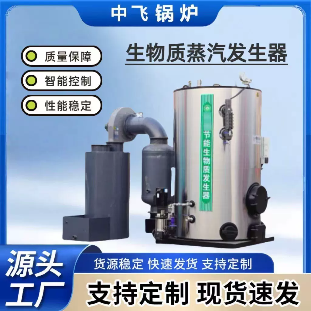 立式生物质燃煤卧式生物质燃煤蒸汽发生器高效节能环保酿酒可定制