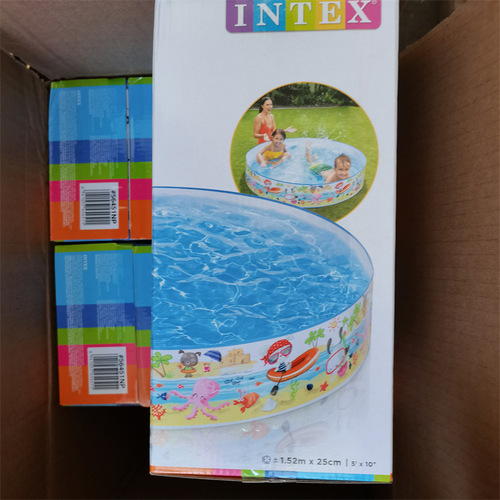 INTEX original 56451 underwater diving hard plastic paddling pool swimming pool bath fish pond free of inflatable