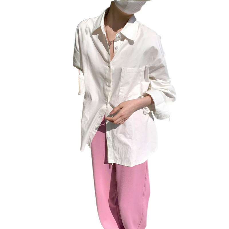 2024 Early spring with a white shirt