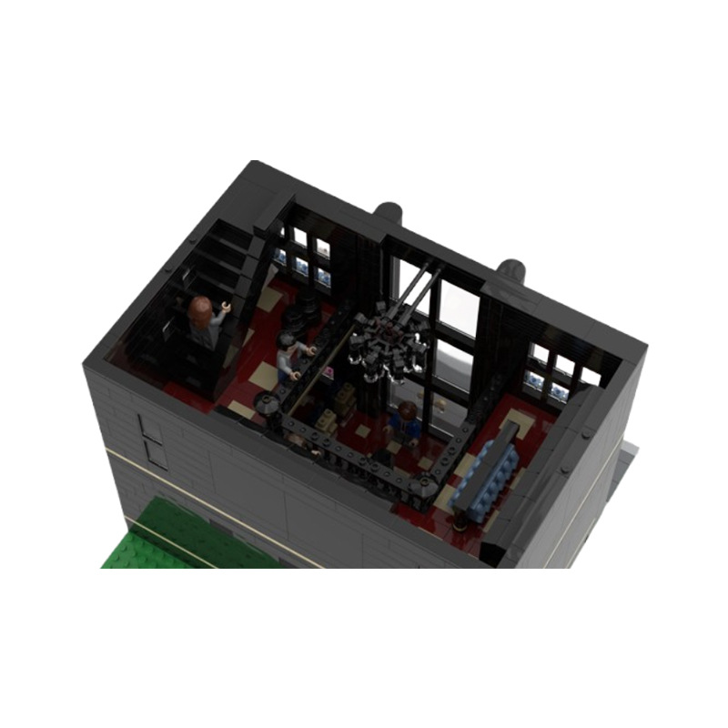 Creative Bookstore Small Particle Building Block Educational Toy_voghion.com