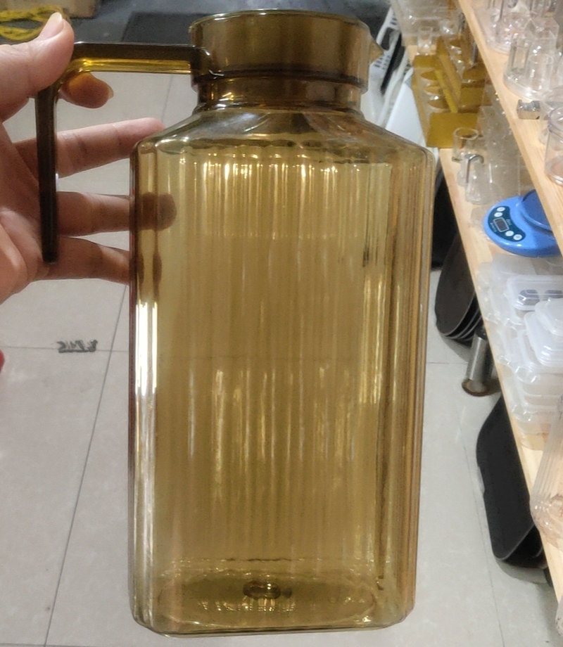 차 줄무늬 냄비 2L