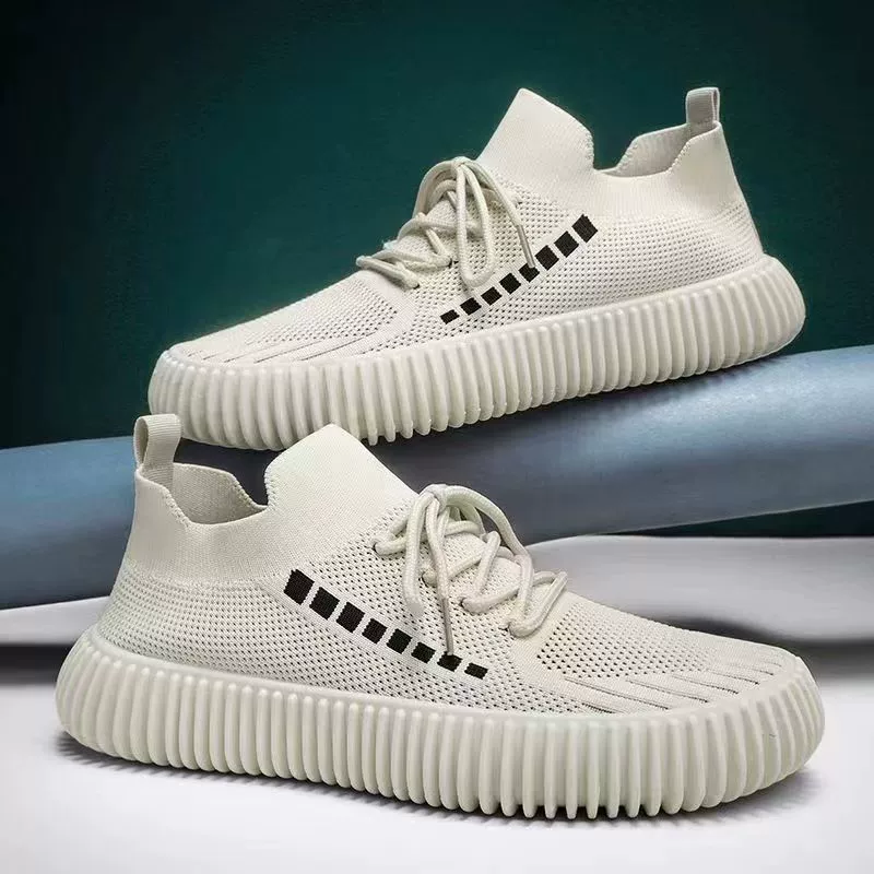 Чистая обувь мужская летняя спортивная обувь сетка дышащая мягкая подошва сверхлегкая повседневная обувь плоская обувь для бега через границу внешней торговли оптом