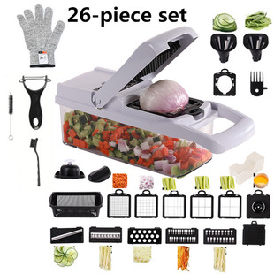 ◖ Vegetable Cutter, Slicer, Multifunctional Vegetable Cutter, Vegetable Shredder, Grater, Vegetable Cutter