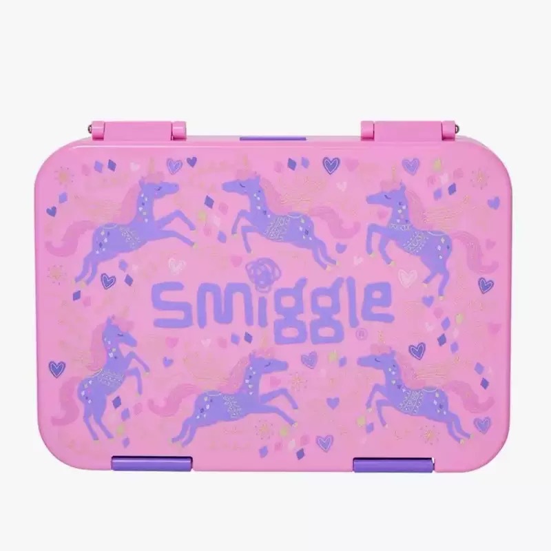 Australia Smiggle Unicornio de dibujos animados mochila de hombro para niños mochila de comidas para estudiantes primarios