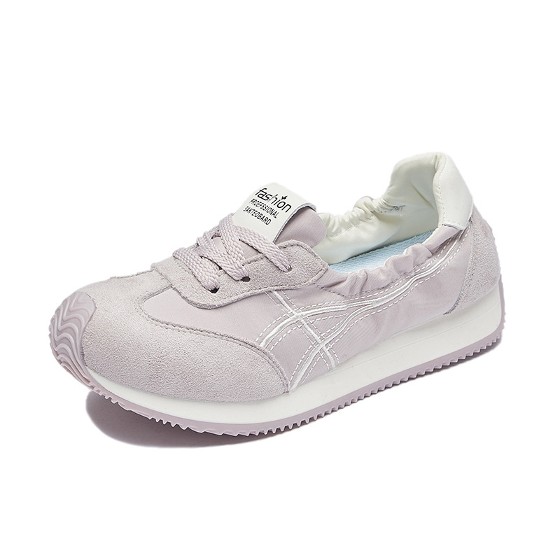 Zapatillas Transpirables Forrest Gump para Mujer FSCL003 de Tela y Caucho Con Elevación para Uso Diario