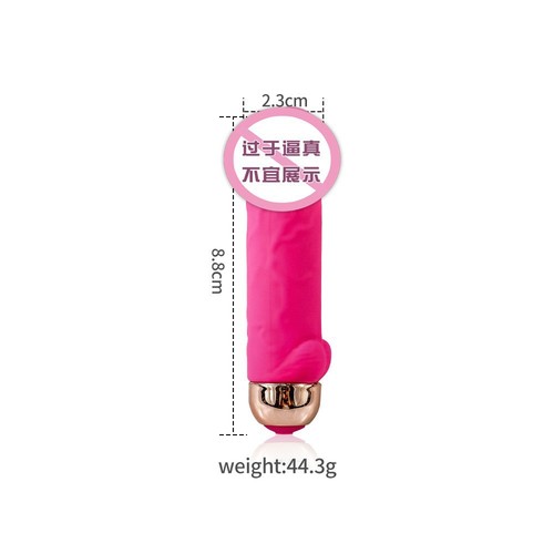 Adult product manufacturer wholesale charging APP vibrating rod mini AV simulation penis bullet female masturbation vibrator