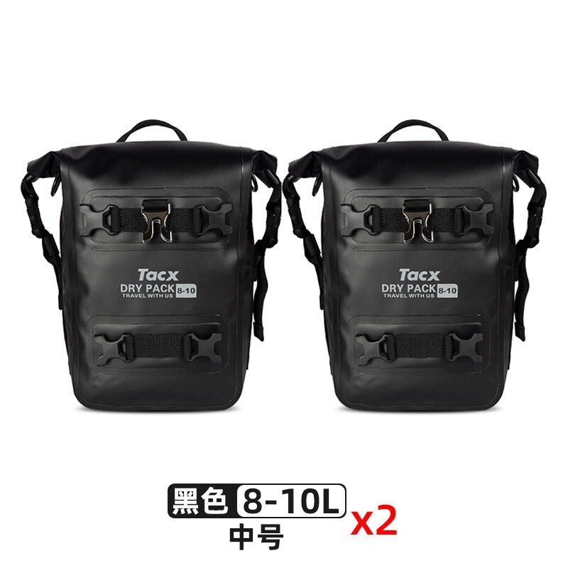 TACX摩托车多功能护杠包防水包边包尾包机车踏板侧包摩旅快拆挂包|undefined