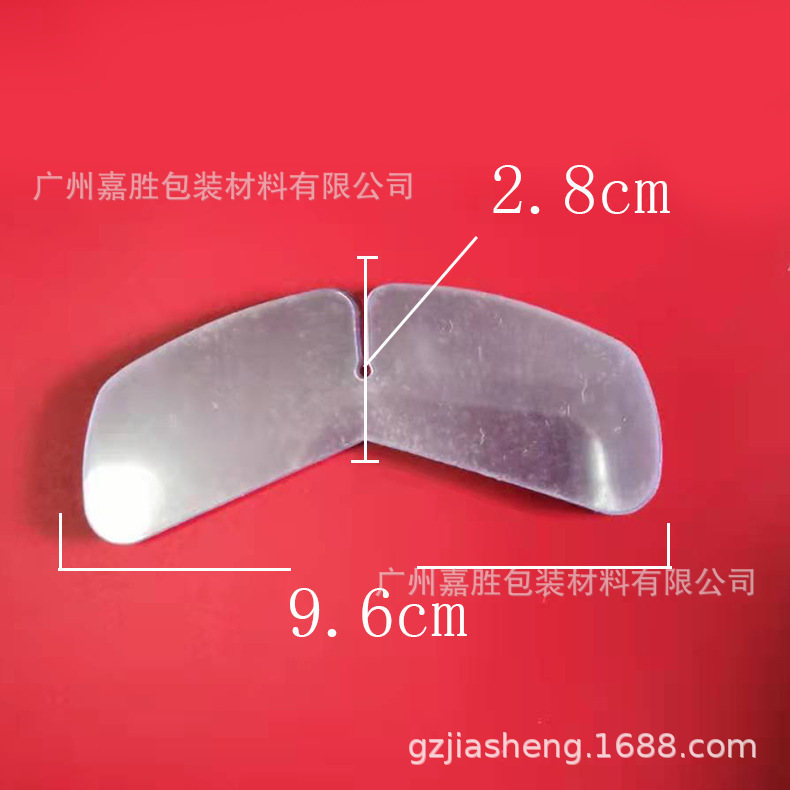 Manufacturer's In-Stock Transparent Plastic Butterfly Pieces Small Bowknots Pvc Clothing Accessories Butterfly Adhesive Backing Home Textiles