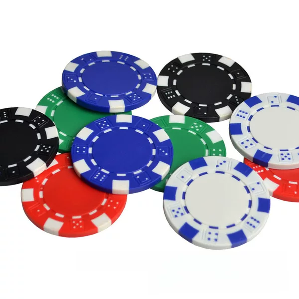Abs Dice Flower New Material Mahjong Chips Card Chips Card Playing Cards Texas Hold'Em Points Reward Chips Coins