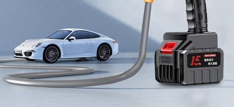 Car washer, super car cleaning tool, lithium battery spray sprayer, magical tool for watering vegetables, high-pressure water gun, brushless new model