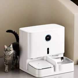 鸟语花香智能一体机自动喂食器猫宠物猫咪饮水机喂食机猫食盆狗盆