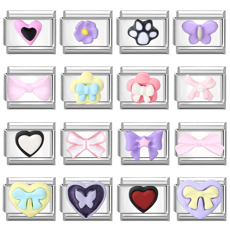 Best-Selling Creative Stainless Steel Splicing Spring DIY Module Jewelry Retro Handmade Craft Bracelet Accessories