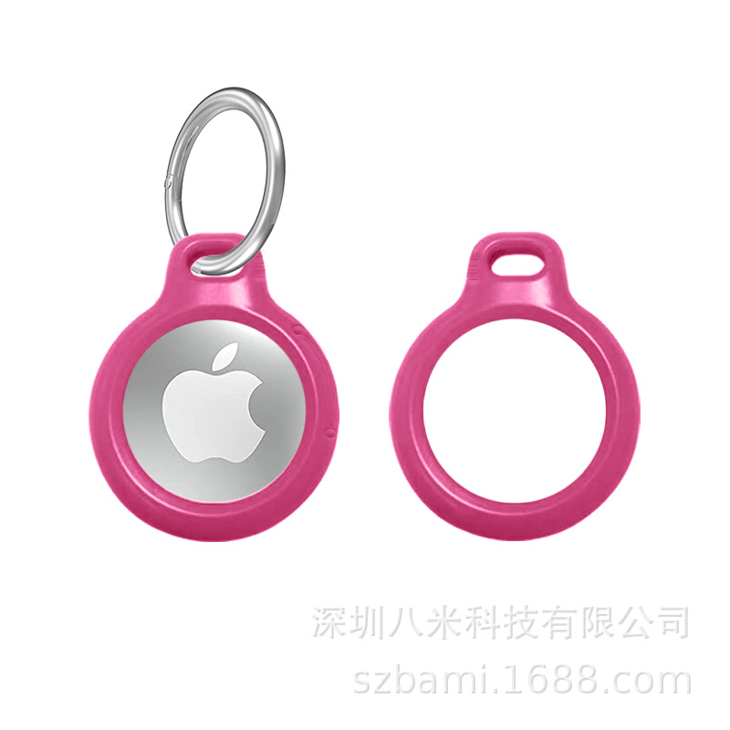Aplicable a Apple airtag funda protectora airtags funda protectora Apple localizador anti-perdido dispositivo cordón ABS