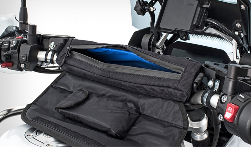 Large-Capacity Waterproof Motorcycle Bag for Storing Tools, Touch Screen Motorcycle Handlebar Bag
