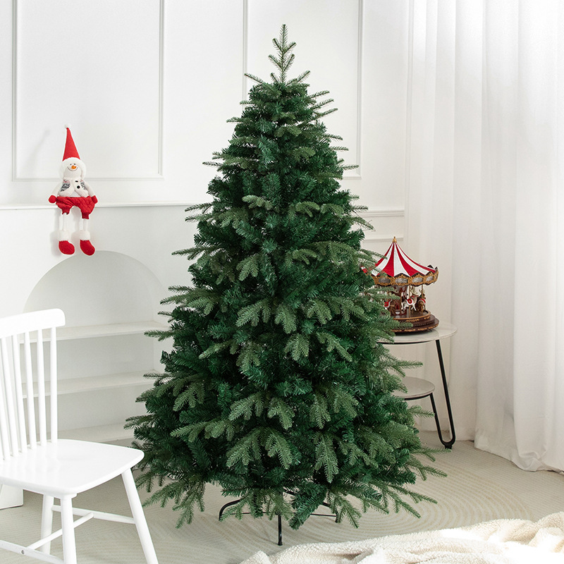 Shengyuan gran pe mezcla de PVC decoración de árbol de Navidad decoración interior y exterior decoración al por mayor