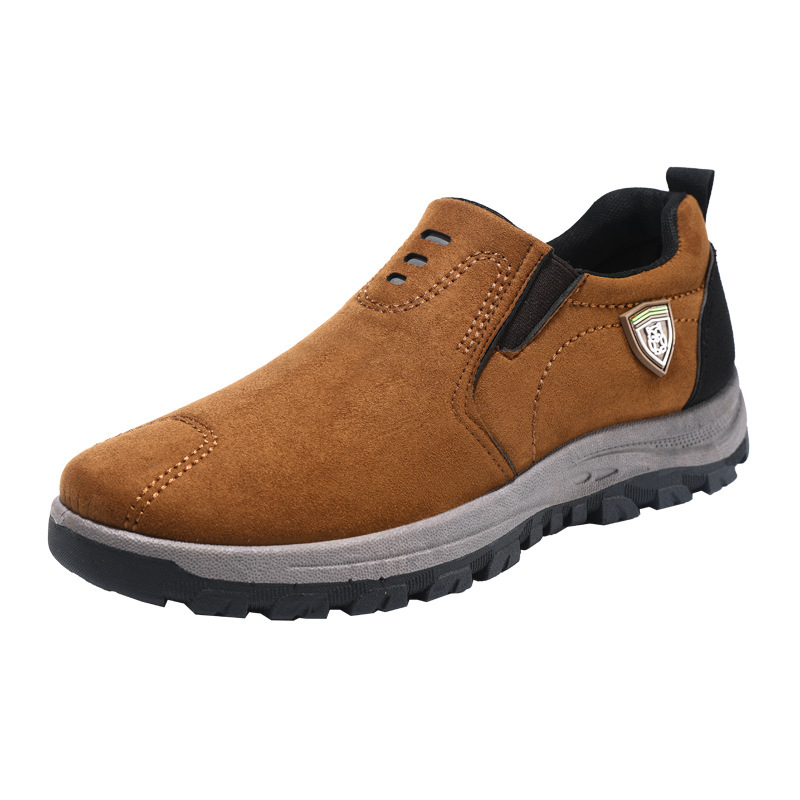 Zapatos para hombres, zapatos casuales, zapatos deportivos bajos para hombres, zapatos deportivos para exteriores resistentes al desgaste, zapatos casuales de cuero, zapatos para hombres, comercio exterior al por mayor