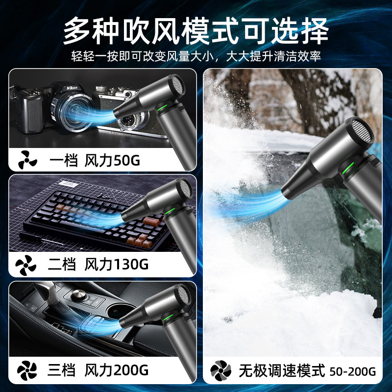 多功能暴力涡轮风扇13万转吹吸一体车载户外小型便携吸尘器大吸力|undefined