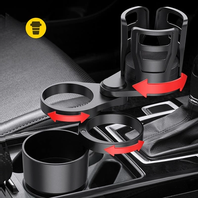Multi-functional Beverage Rack Two-point Car – Car cup holder/beverage holder