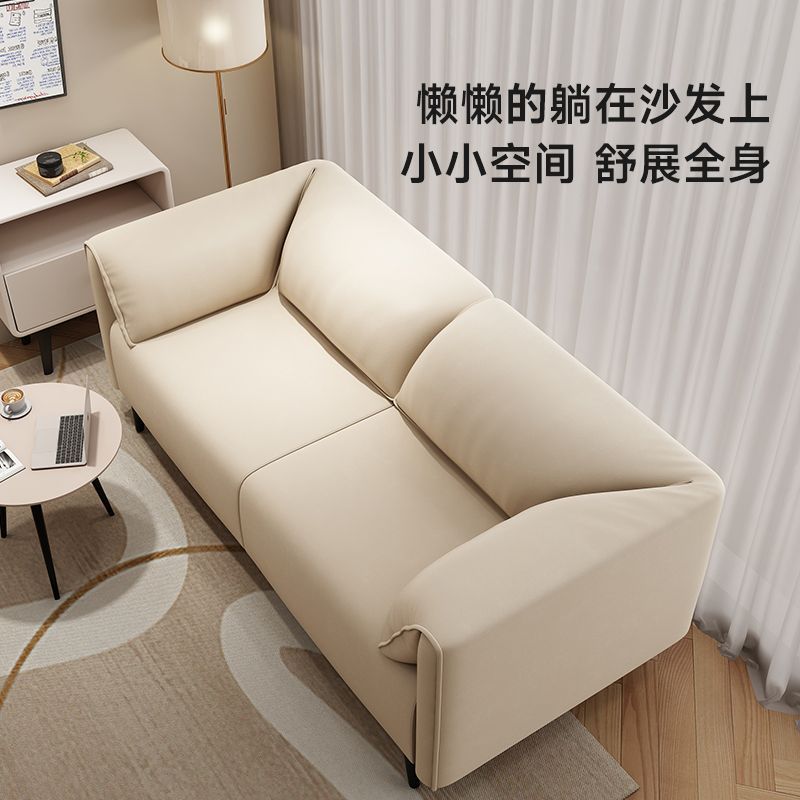 Sofa for Small Apartments, Rental Houses, Apartments, Living Rooms, Clothing Stores, Negotiation Areas, Reception Areas, Italian Technology Cloth Leather Popular Sofas