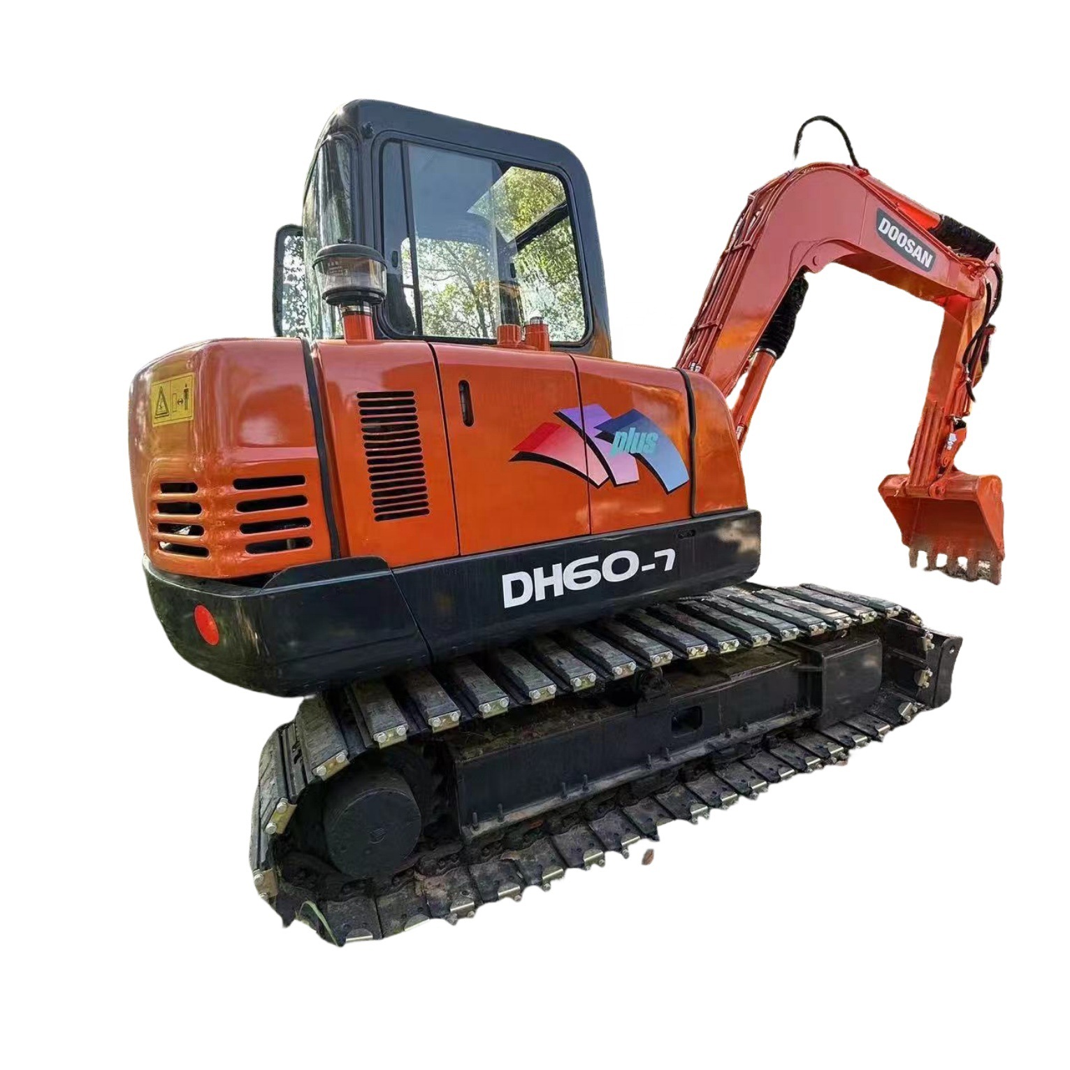 二手斗山DH60-7 crawer挖掘机正在出售