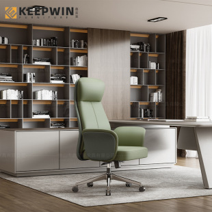 Boss Chair Modern Simple Home Office Single President Chair Comfortable Sedentary Backrest Recliner Top Chair