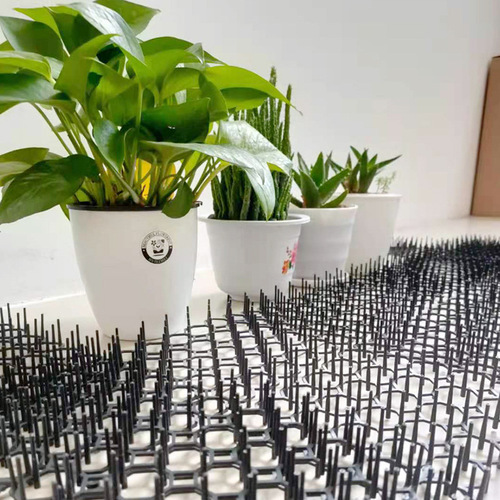Balcony Cat-Proof Net Garden Cat-Repellent Mat Flower Pet-Proof Plastic Spiky Mat Animal Deterrent
