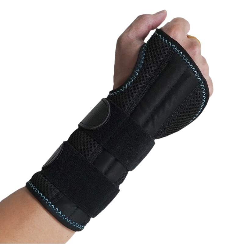 Cross-Border Steel Plate Support Wrist Brace with Detachable Splint, Strap Wrap, Compression Tendon Sheath Sports Wrist Brace
