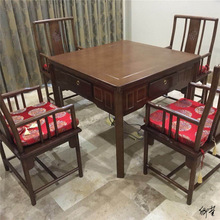 新中式麻将机家用麻将桌两用实木机麻新款全自动茶桌多功能