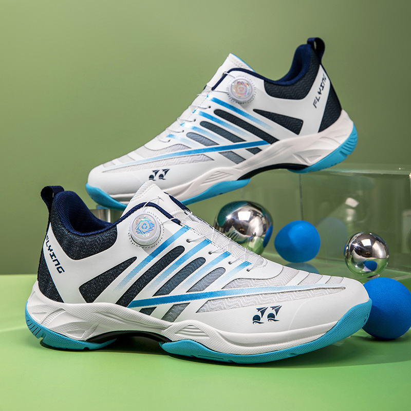 New Badminton Shoes for Men and Women, Professional Competition Sports Training Badminton Shoes, Comfortable, Lightweight, Shock-Absorbing Tennis Shoes New Badminton Shoes for Men and Women, Professional Competition Sports Training Badminton Shoes, Comfortable, Lightweight, Shock-Absorbing Tennis Shoes