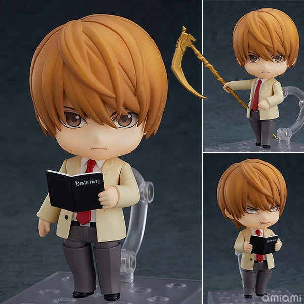 Q-version Death Note Figure, 10 cm Chibi Collectible, Color Box, ~0.23 kg