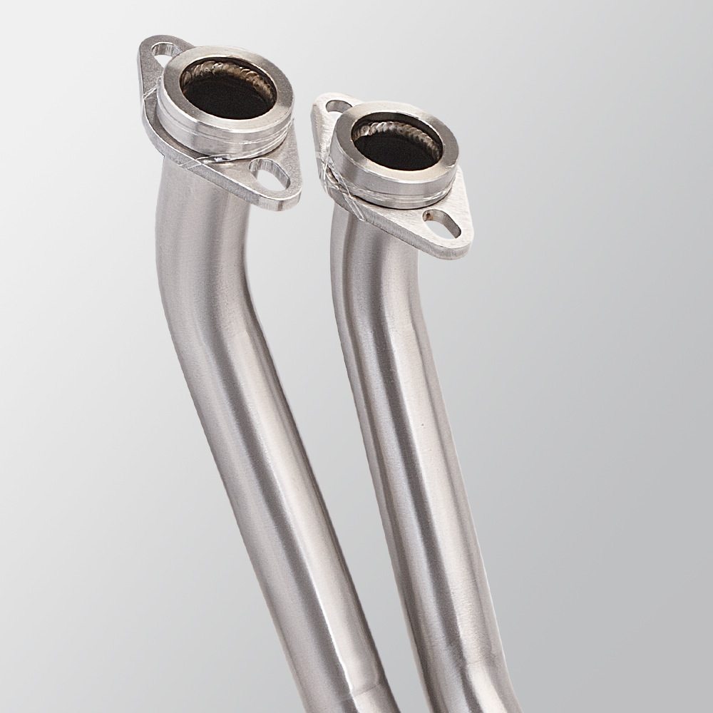 Motorcycle scooter modified Sanyang TL508 stainless steel exhaust pipe front section non-destructive installation 2022-2024