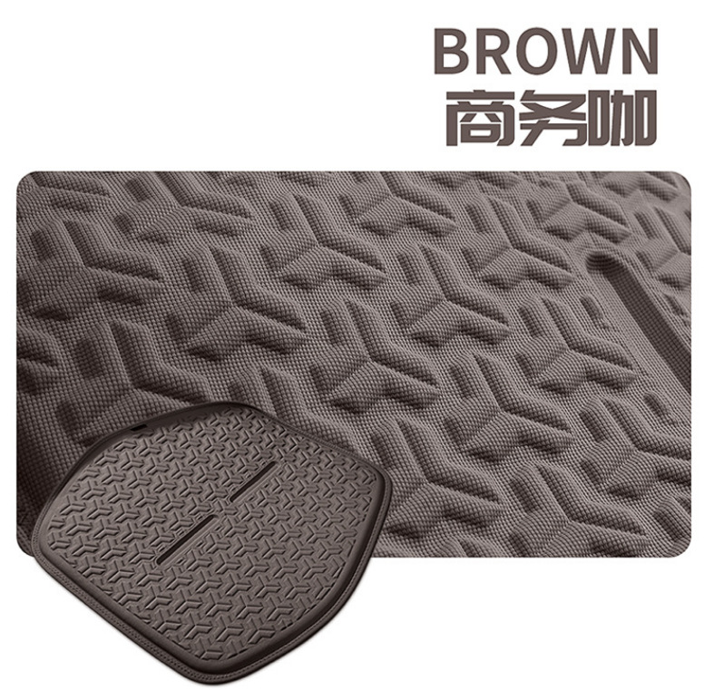 Car Seat Cushion Summer Cooling Pad Single Piece Cold Gel Seat Cushion Breathable Honeycomb Silicone Car Cushion Four-Season Universal Seat Cushion