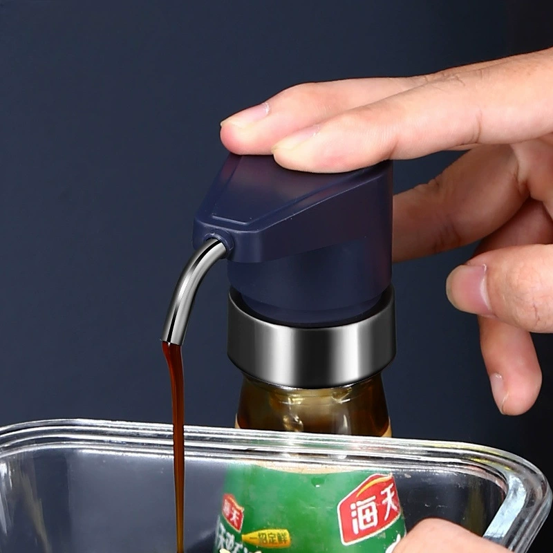 Клапан вакуумный для бутылки соусо́в, насос для oyster sauce, усиленная версия, 1 кг