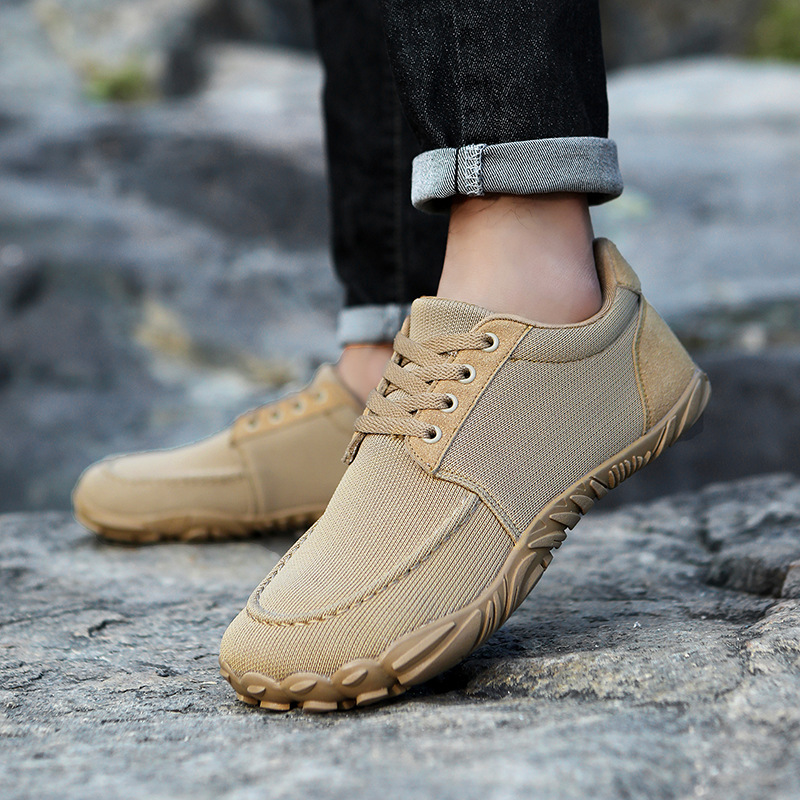 New Cross-border European American Lace-up Casual Men's Shoes, Trendy Large-size Breathable Fly-knit Loafers, Hiking_vogvips.com