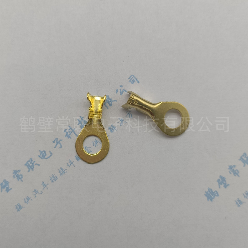 PP1111407自产 DJ431-6C裸铜 金色 可镀银色 孔式接线端子 厂销