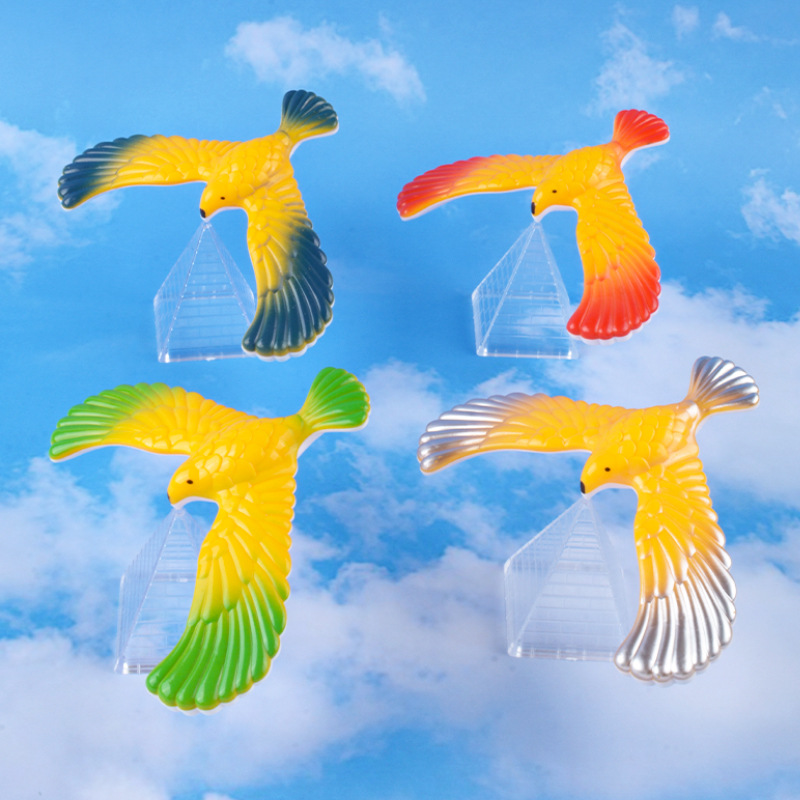 Equilibrio águila adornos 80 nostálgicos juguetes educativos de los niños equilibrio pájaro juguetes clásicos puestos al por mayor