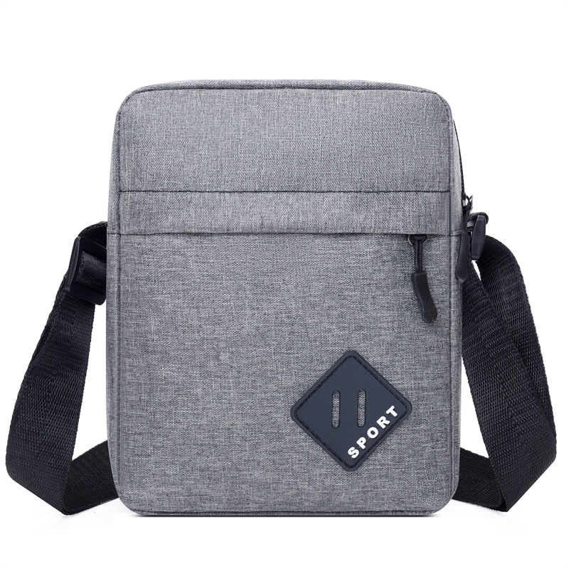 Nuevo bolso de tela Oxford ligero, bolso de hombro simple de moda para hombres, bolso de viaje de negocios, bolso de hombre casual vertical