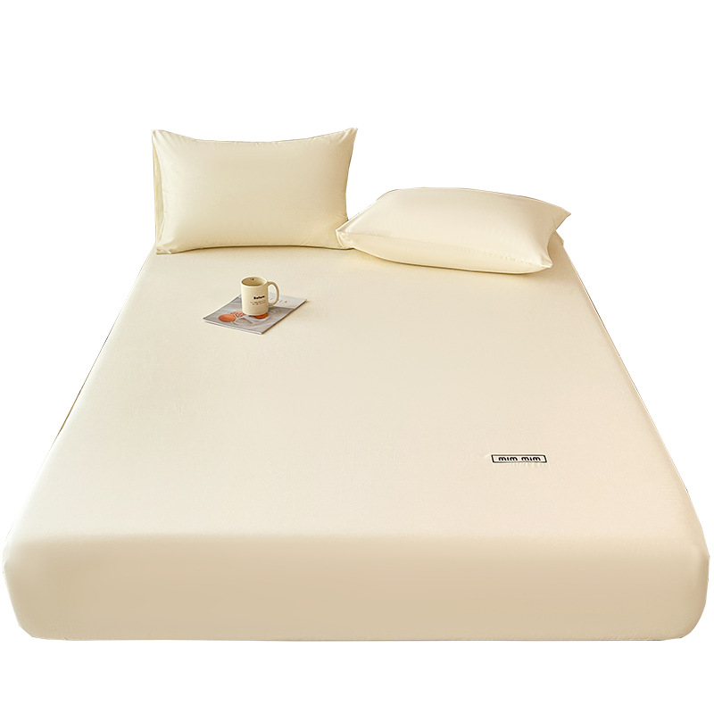 Nuevo estilo de sábana de algodón puro pieza individual 2025 nuevo estilo 100 funda de cama de algodón dormitorio de estudiantes funda protectora de colchón